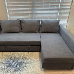 Grey Cloth Couch 