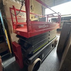 2014 Skyjack 26' Electric Scissor Genie Slab Lift Aerial 114HR 1150 