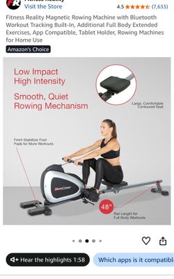 Rowing machine fitness reality