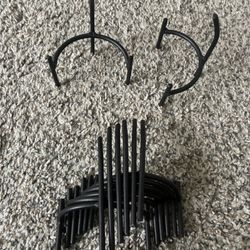 Metal Plate Display Stands (Black)