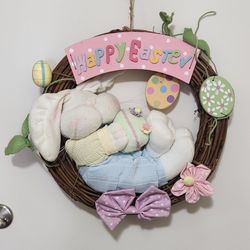 USED EASTER WREATH 17 " Diameter  From SIGNATURE HOMES 