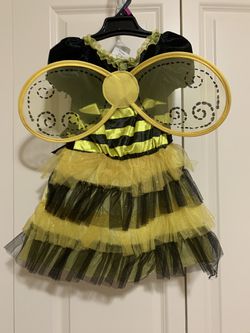 3T-4T size. Bumble bee costume.