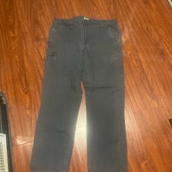 Mens Carpenter Style Pants Sz 38 x 30