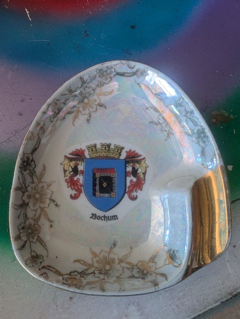 Vintage Decorative Ashtray (Bochum, Germany)