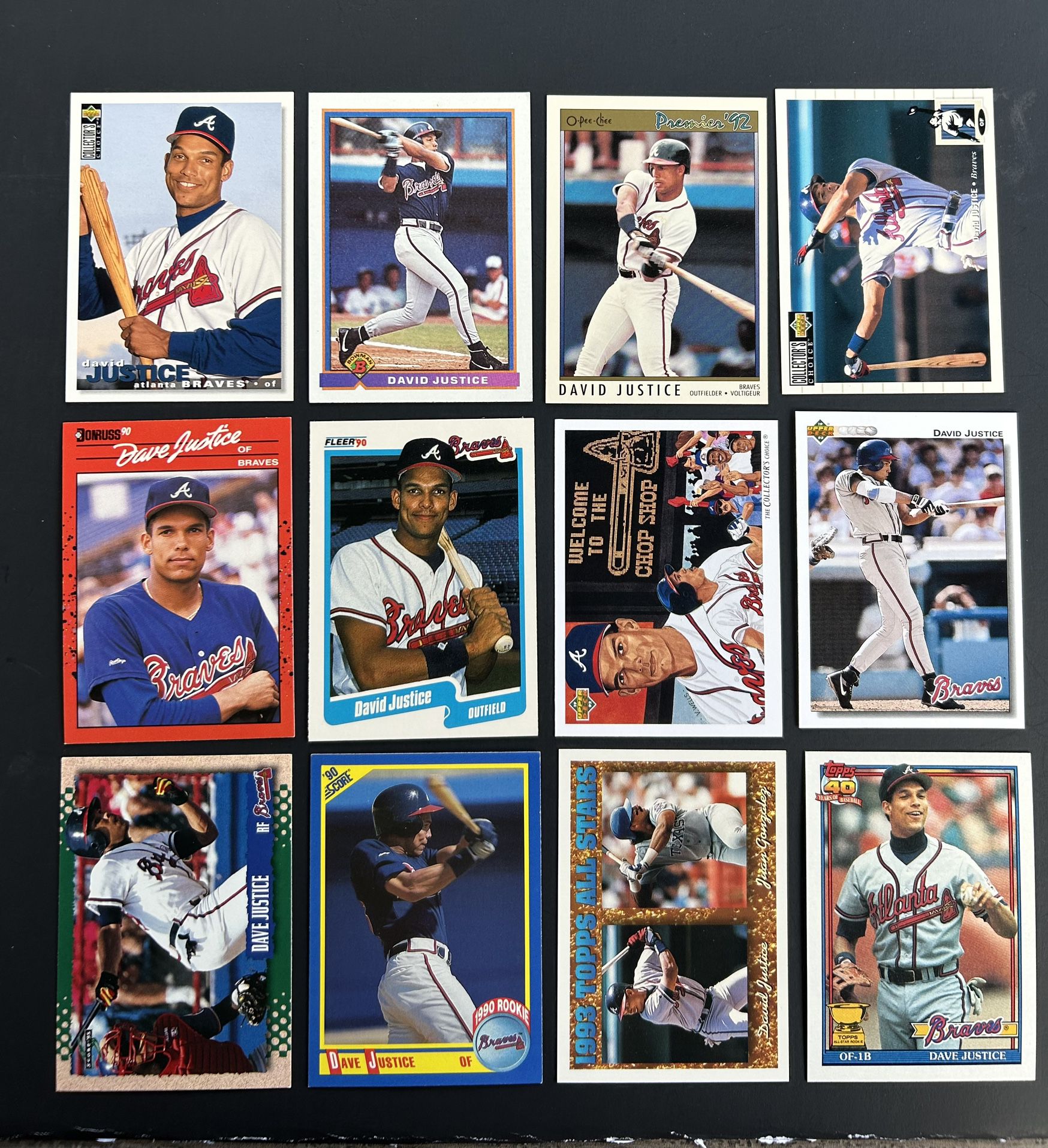 David Justice Rookie Baseball Card Lot for Sale in Columbia, MO