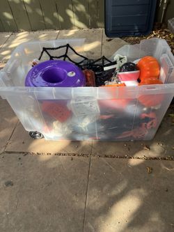 Halloween decorations