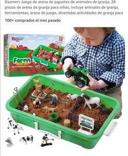 Dazmers Farm Sand Play Set 28 Pieces