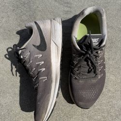 Nike Air Zoom Pegasus 33 Running Shoes - Dark Grey/Black