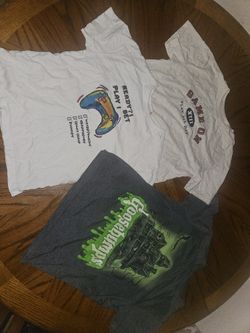 Three Boys size 8 t-shirts. All for $5. pet and smoke free home