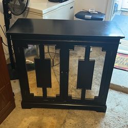 Bar with Mirrored Doors