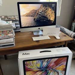 2020 27" Apple iMac 5K 8 Core i7, 5500XT GPU, 64GB RAM, 512 GB SSD