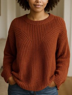 Oversized Knitted Sweater 