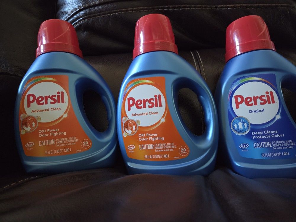 New...Persil Laundry Detergent 34 Oz ..Cash Only Please