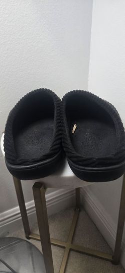 Black CVS Pharmacy Men's Corduroy Slipper Mules – Size Large (L) Black CVS Pharm