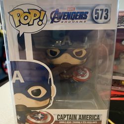Captain America w/ Broken Shield Funko Pop - Avengers: Endgame