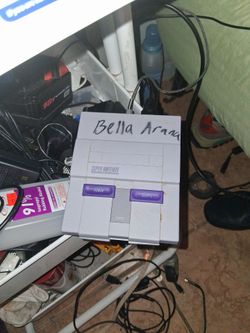 Super nes controll deck  clv 201 onli consola