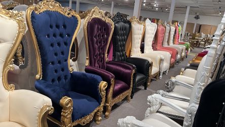 Throne chairs🔥$799(finance for $39 down)