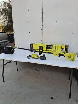 Ryobi One + HP 18V 15" Whisper Series String Trimmer Kit