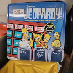 Simpsons Jeopardy Game