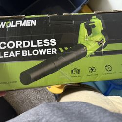 Wolfmam Cordless Leaf Blower