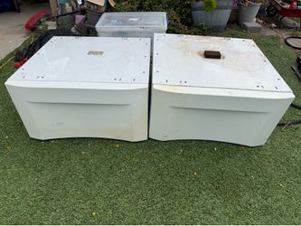 Washer and Dryer stands with drawers
