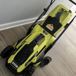 Ryobi Electric Lawn Mower + Leaf Blower (Plug-In) – Great Condition