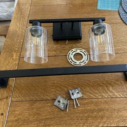 Bathroom Light And Towel bar