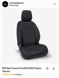 PRP Seat Covers (2016-2023) Toyota Tacoma
