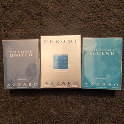 Azzaro Chrome Men's Cologne Collection