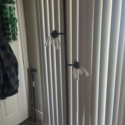 Great Moving Deal Brown Good Condition 3 Bulb Bright Lamp