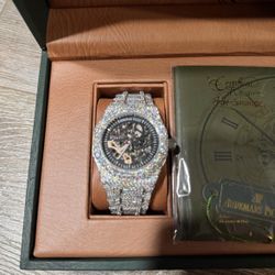 Moissanite Diamond Ap Watch 