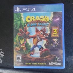 Crash Bandicoot Includes Three Games PlayStation 4
