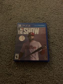 MLB The Show 19- baseball for PS4. -gently used-like new