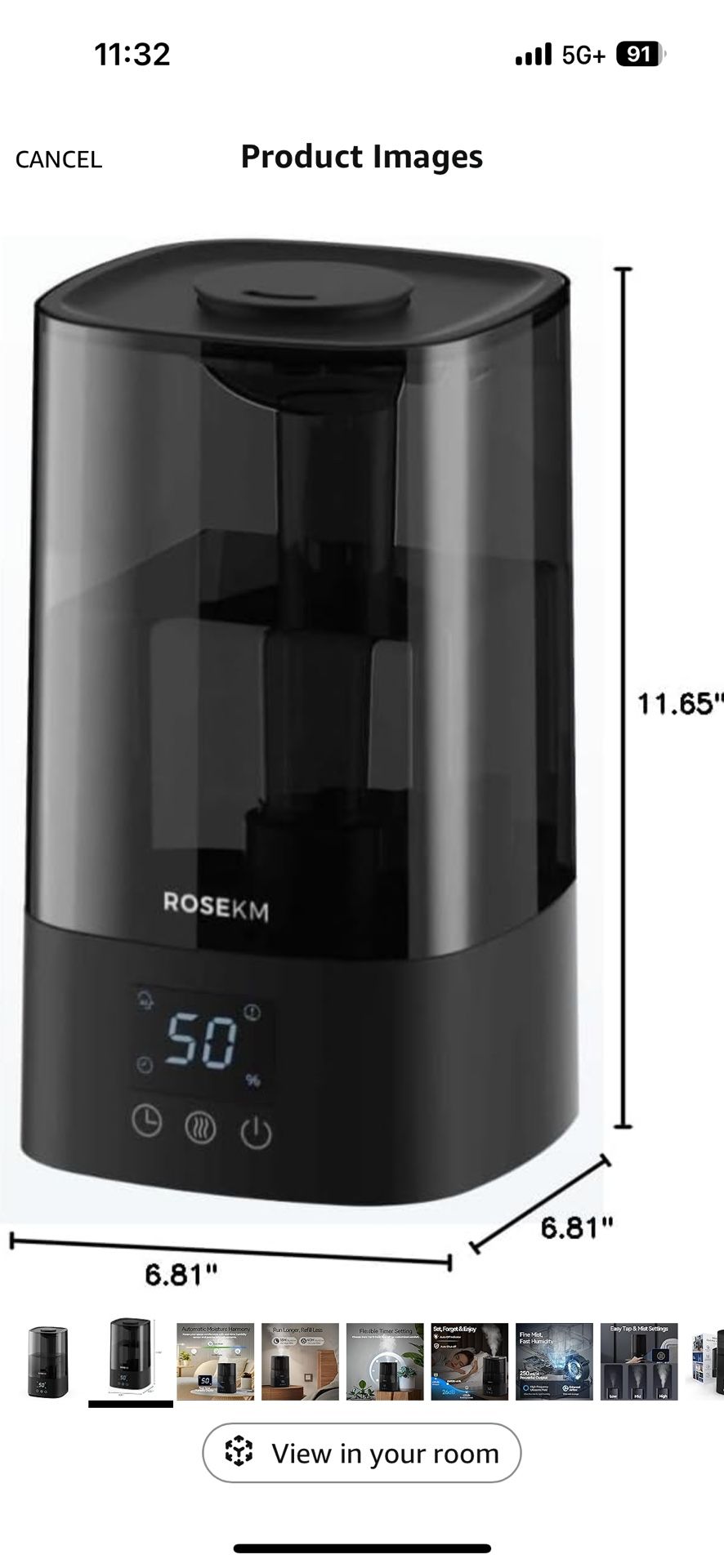 Humidifier For Large Room
