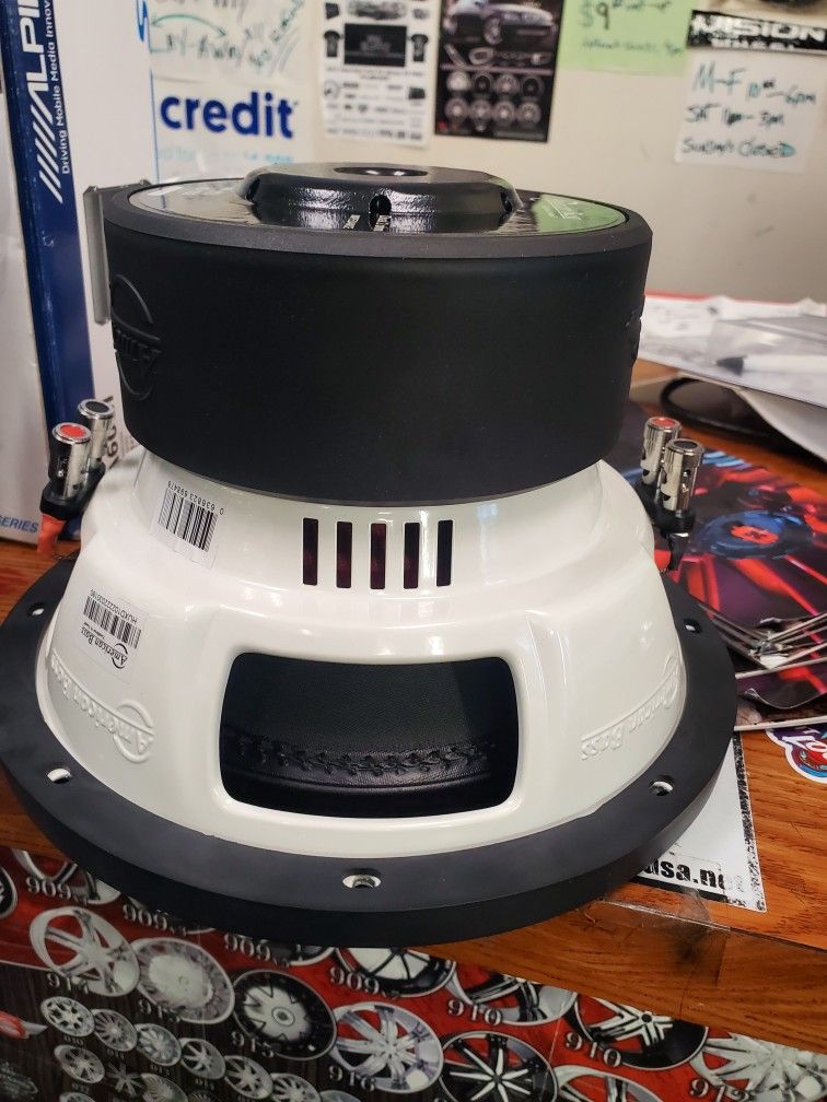 900WTTS MAX 450RMS SINGLE 10INCH SUBWOOFER BY AMERICAN BASS XD1022 SERIES