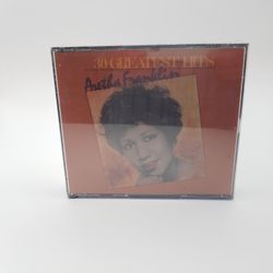 Aretha Franklin 30 Greatest Hits CD Album Sealed 