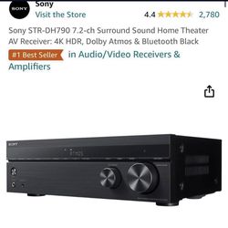 SONY  STR DH790 7.2 SURROUND SOUND