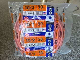 NEW Southwire 10/2 Romex Wire – 50 ft – Unopened