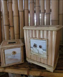 Bamboo Tile Bath Set