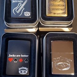 Jack Daniel's Brand Zippos