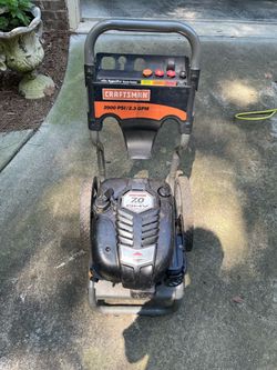 Craftsman Pressure Washer (For Parts-Not Running-As Is)