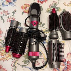 5-in-1 Hair Dryer Brush Set – Hot Air Styler w/ Attachments