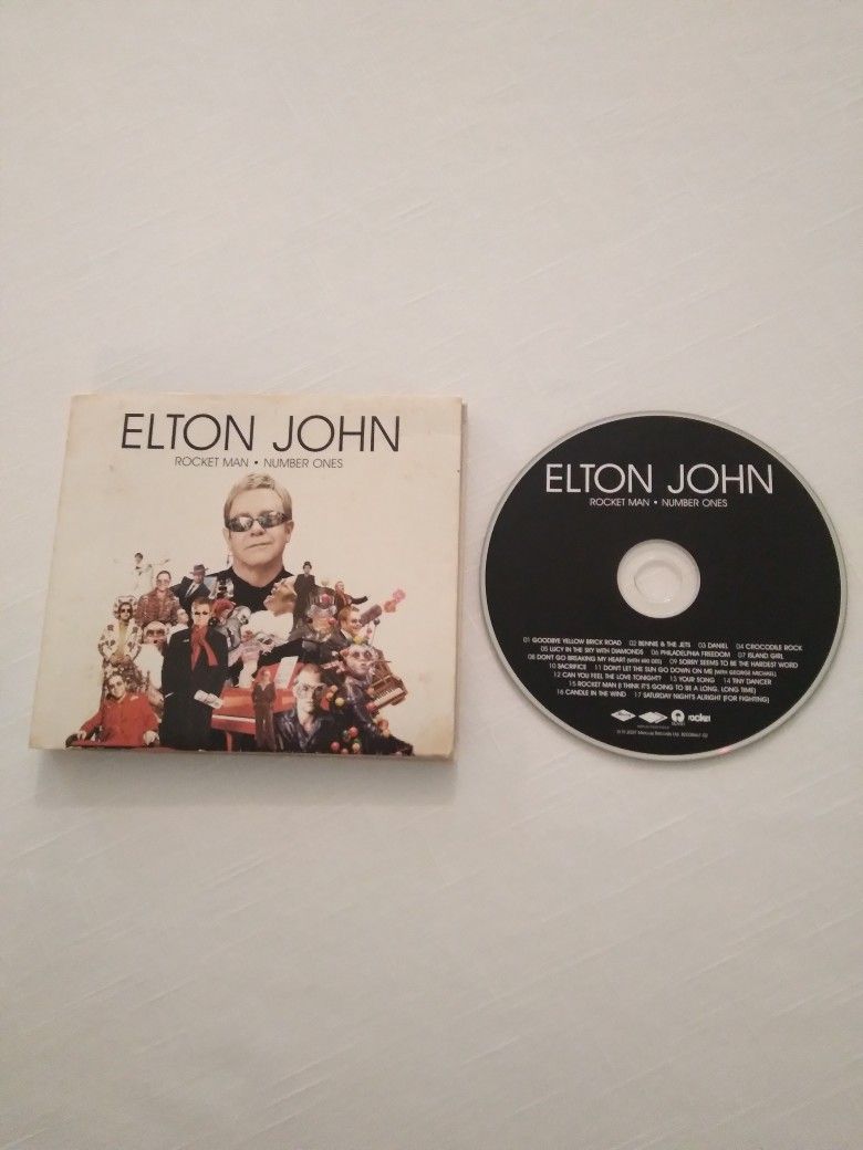 Elton John-Rocket Man/Number Ones CD 