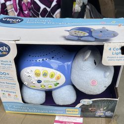Vtech baby lil critters soothing starlight hippo