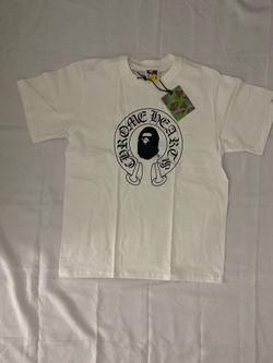 Bape x chrome hearts ‘white and black shirt