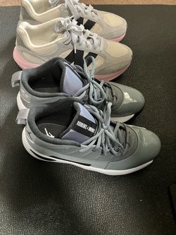 Air Jordan High-Top Sneakers – Cool Grey & New Balance