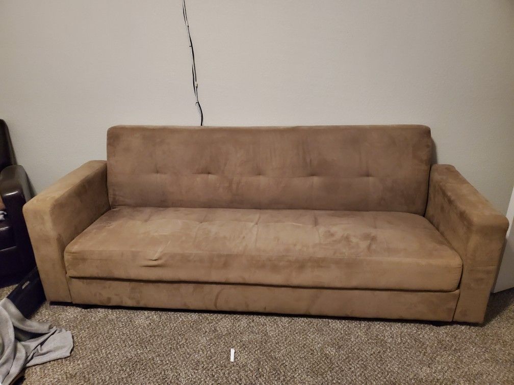 Khaki Futon.