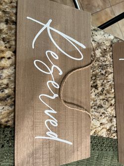 Reserved Signs