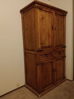 Entertainment center / armoire /storage /closet.  $45 OBO