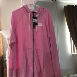 New W/tags Nike Zippered Jacket W/hood 3X